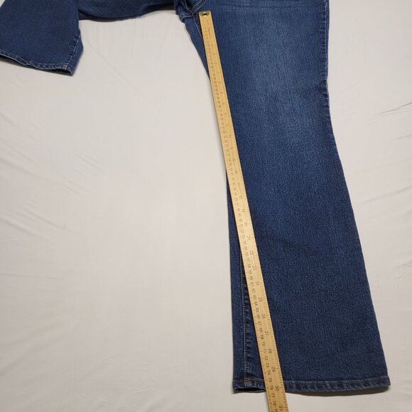 Old Navy Jeans Original Midrise Womens Size 16 Diva Bootcut Stretch Blue 39 X 30 - Picture 9 of 13